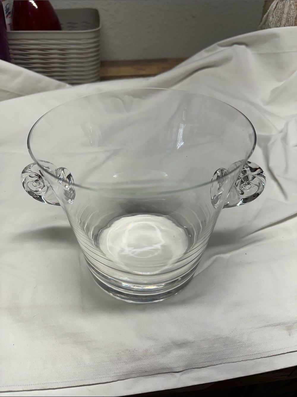 Tiffany&Co Ice Bucket Scroll Handled